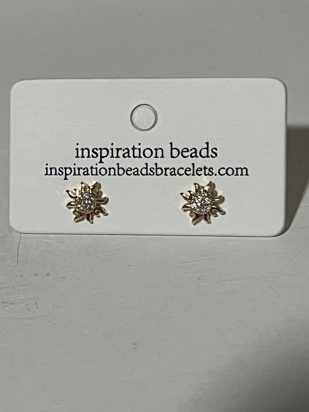 Sunburst Stud Earrings