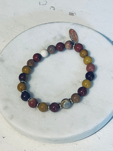 Mookaite Jasper Stacking Bracelet