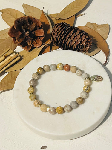 Desert Agate Stacking Bracelet