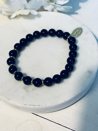 Black Onyx Stacking Bracelet