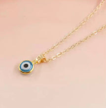 Evil Eye Pendant Necklace (silver or gold)